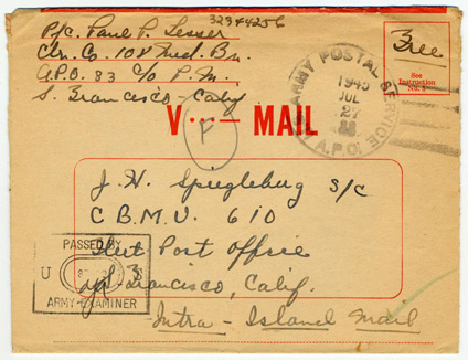 V-Mail_WWII_04 V-Mail_WWII_04