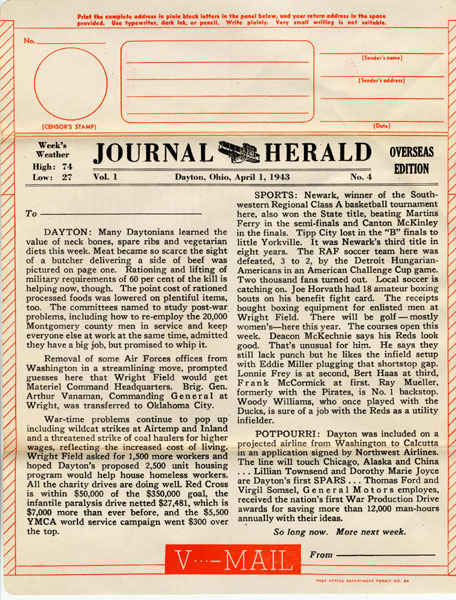 V-Mail_WWII_08 V-Mail_WWII_08