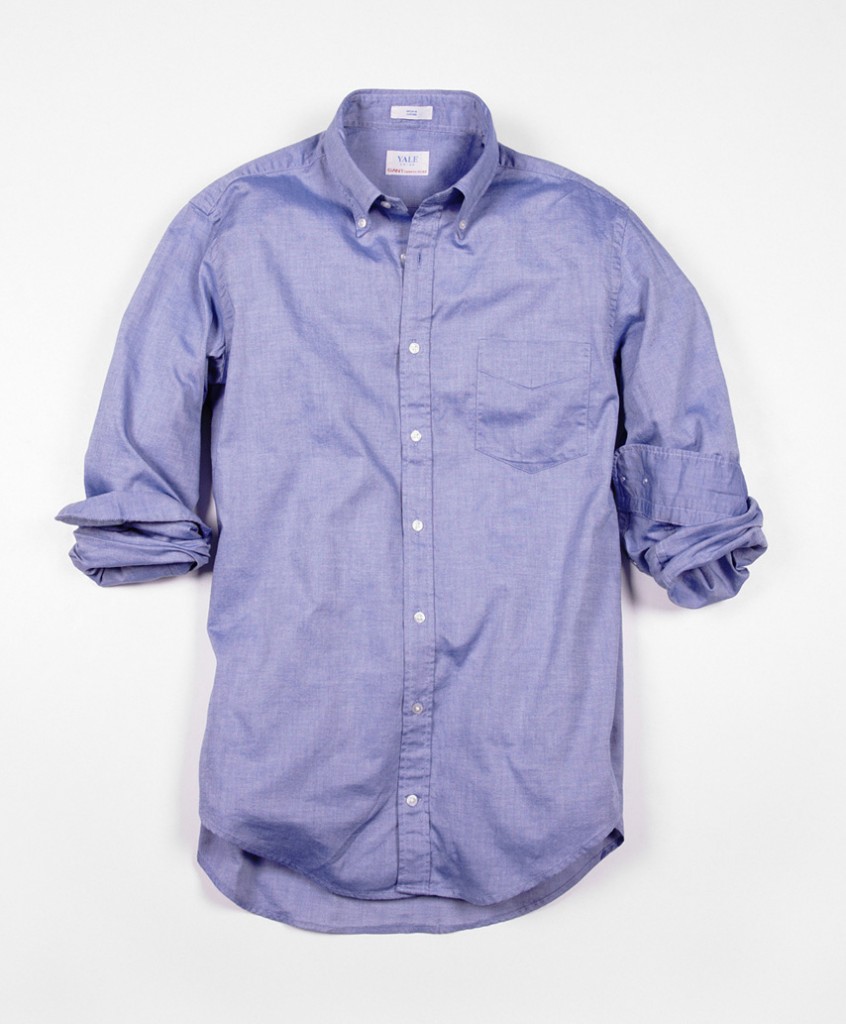 Yale Coop Gant blue oxford