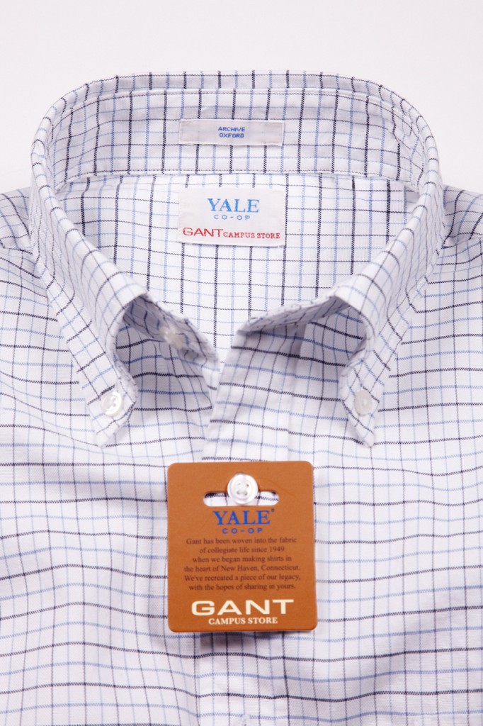 Yale Coop Gant closeup