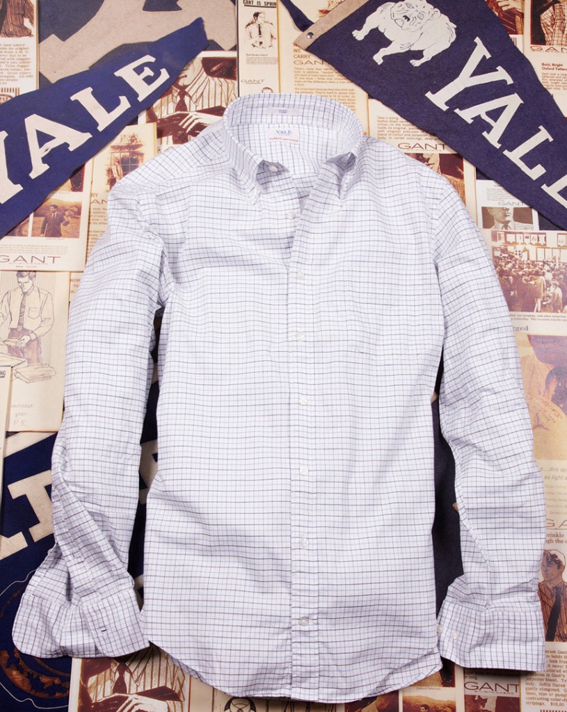 Yale Coop Gant grid oxford2